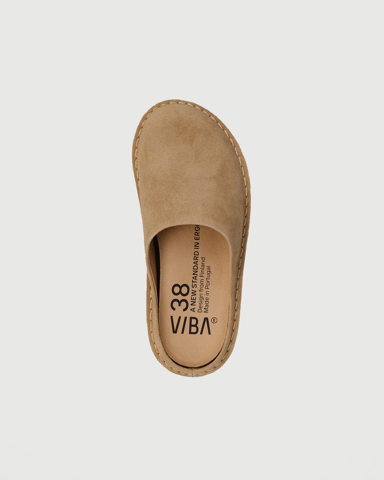 VIBAe Roma Bio Desert Sand Shoes Leather Men
