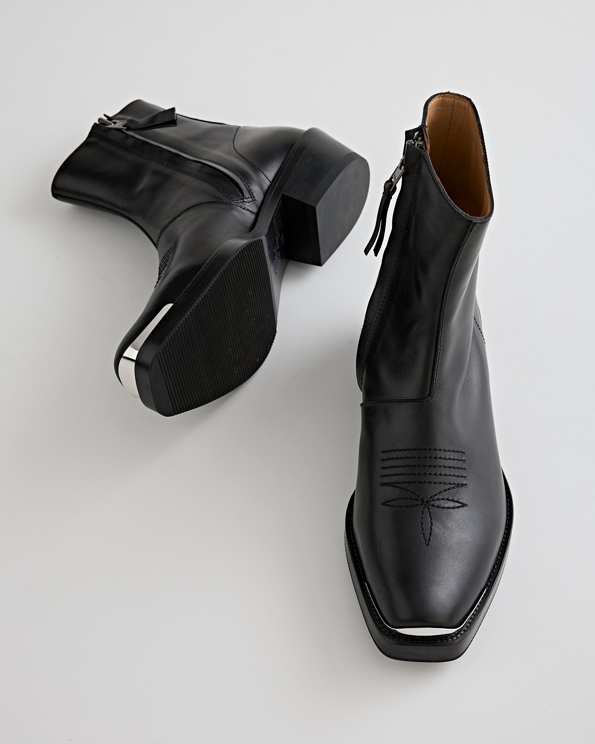 SECOND/LAYER Corrido Boot Black Shoes Leather Men