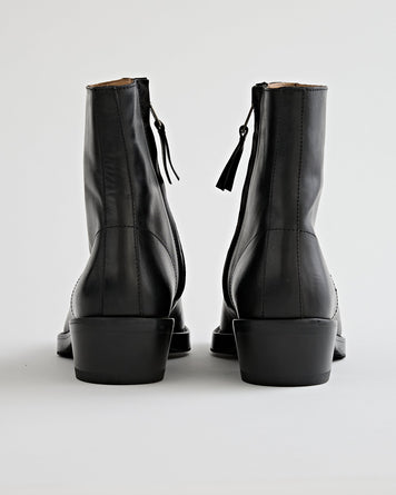 SECOND/LAYER Corrido Boot Black Shoes Leather Men
