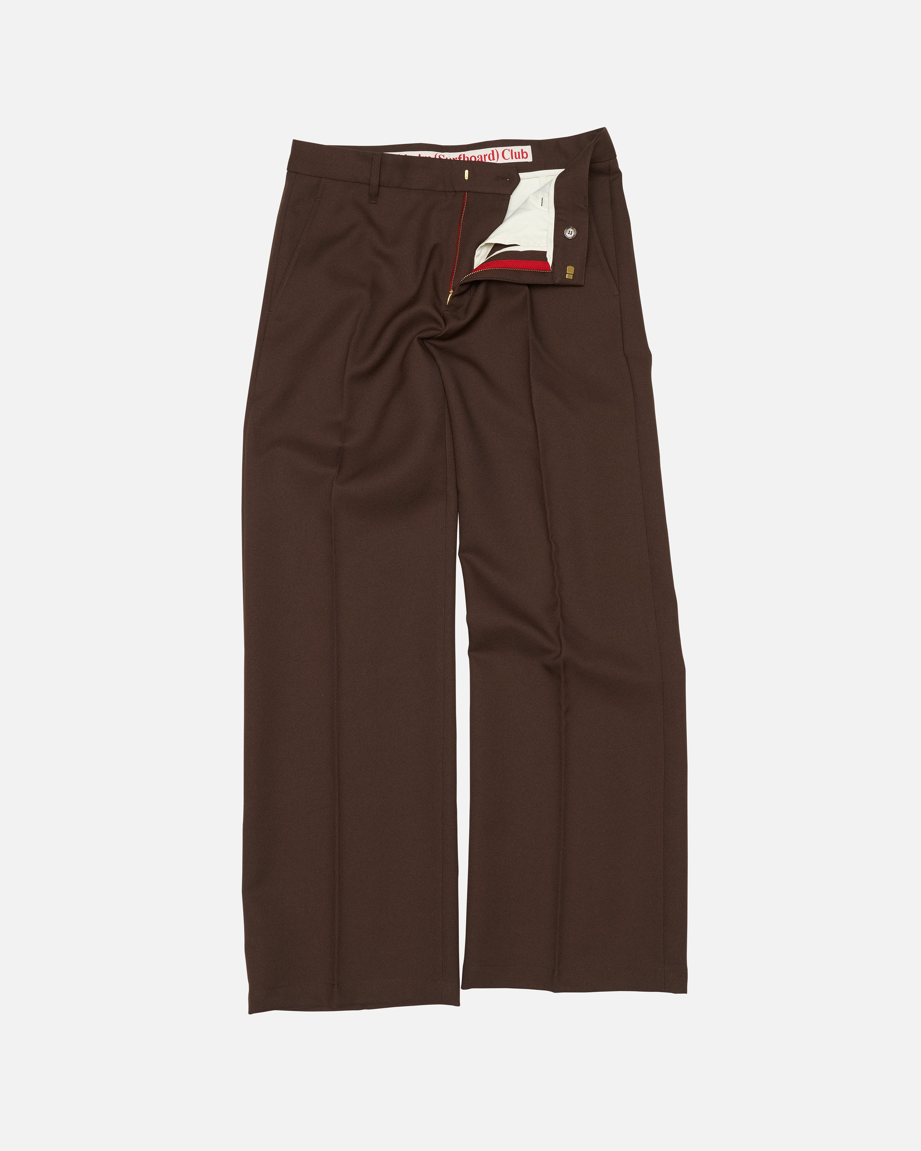 Stockholm Surfboard Club Sune Trousers Brown Pants Men