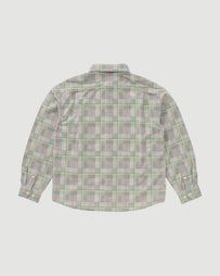 Visvim Pioneer Check Shirt Light Green Shirt L/S Men