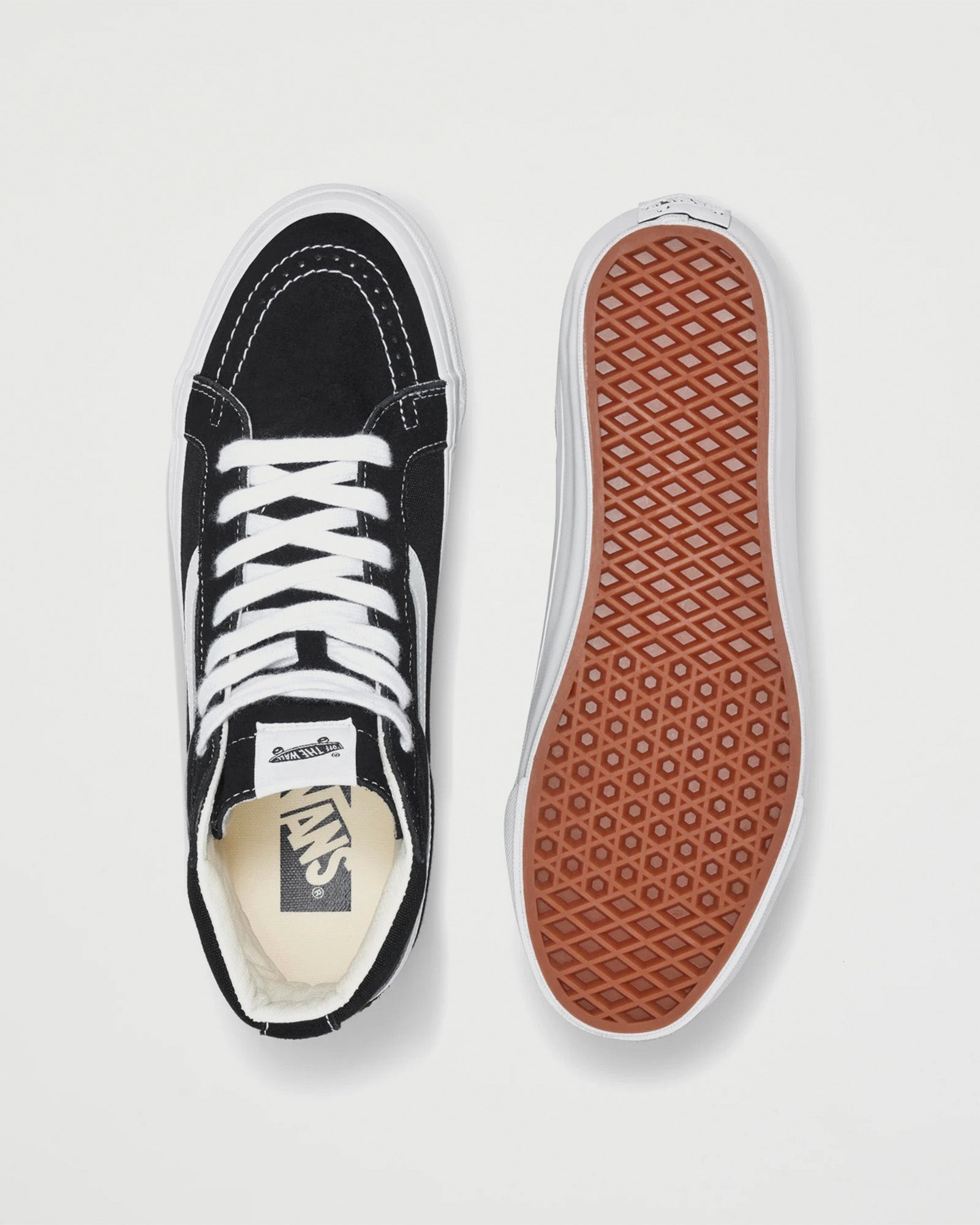 Vans Premium Sk8-Hi Reissue 38 LX Black/White Shoes Sneakers Unisex