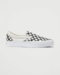 Vans Premium Slip-On Reissue 98 LX Checkerboard Black/Off White Shoes Sneakers Unisex