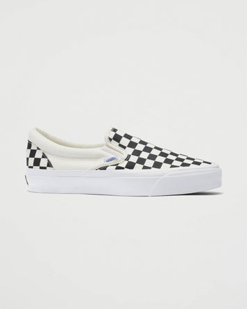 Vans Premium Slip-On Reissue 98 LX Checkerboard Black/Off White Shoes Sneakers Unisex