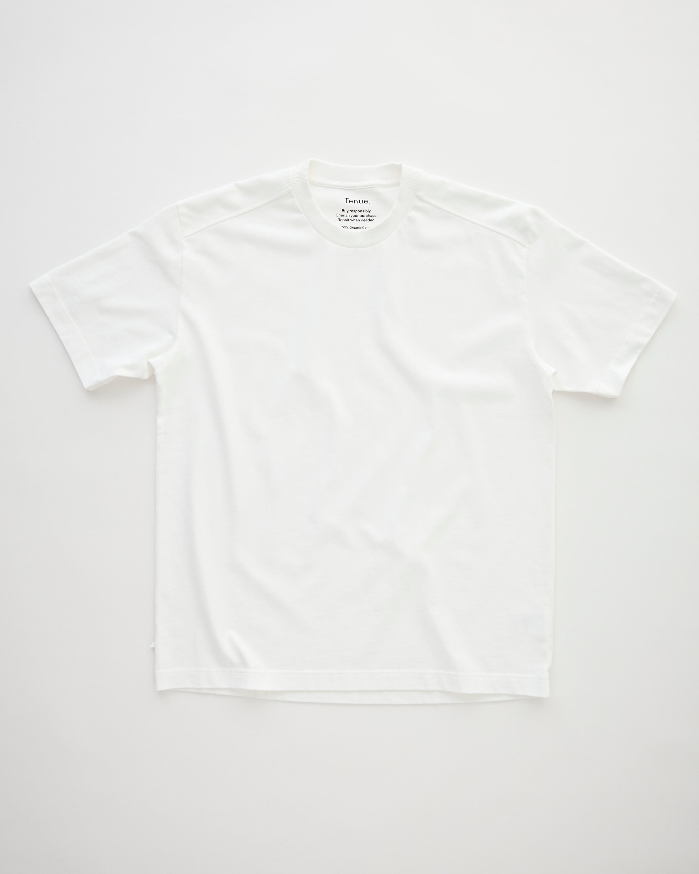 Tenue. Bruce Optic White T-shirt S/S Men