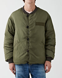 Visvim Corps Down Jacket Green JKT Short Men