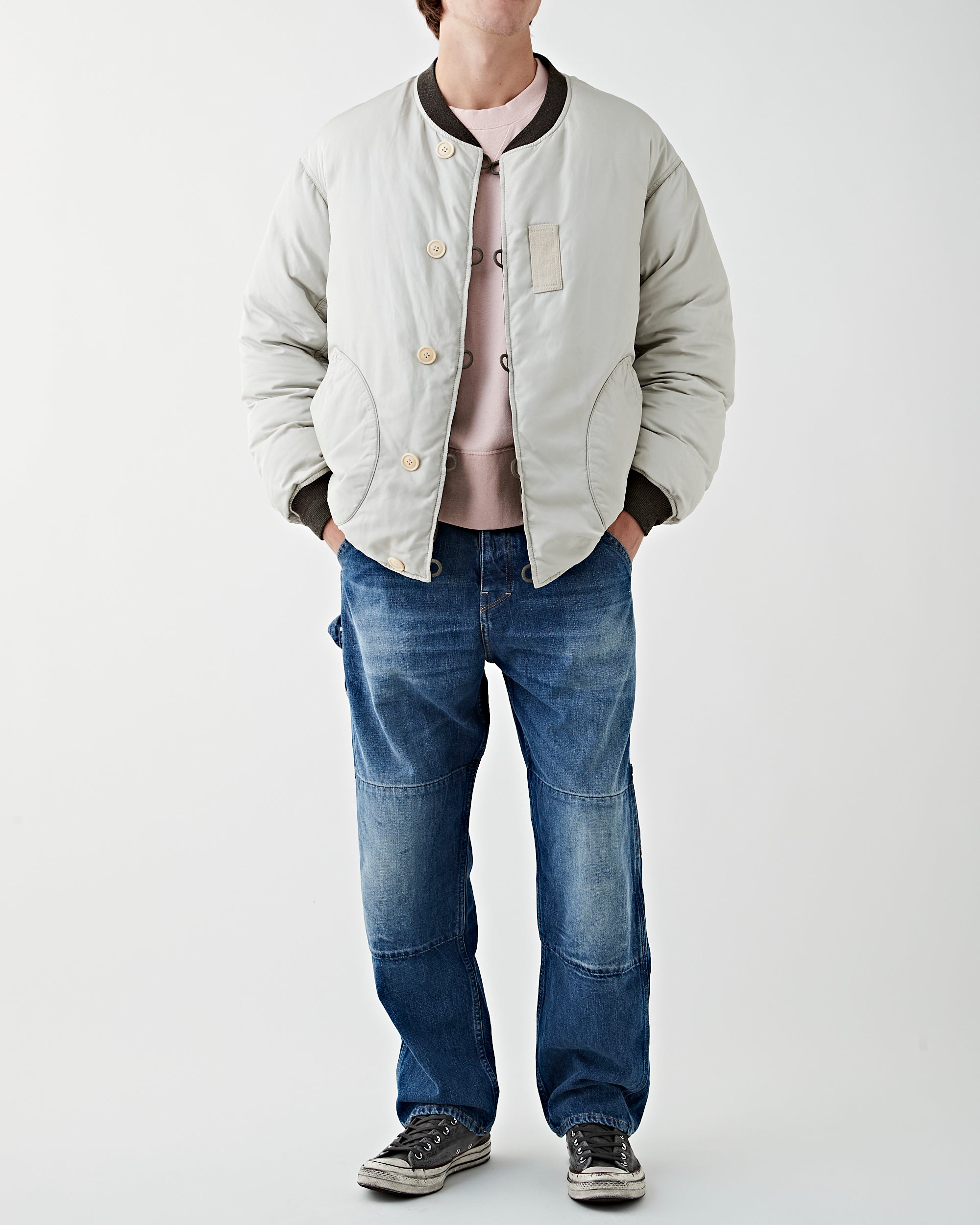Visvim Corps Down Jacket Green JKT Short Men