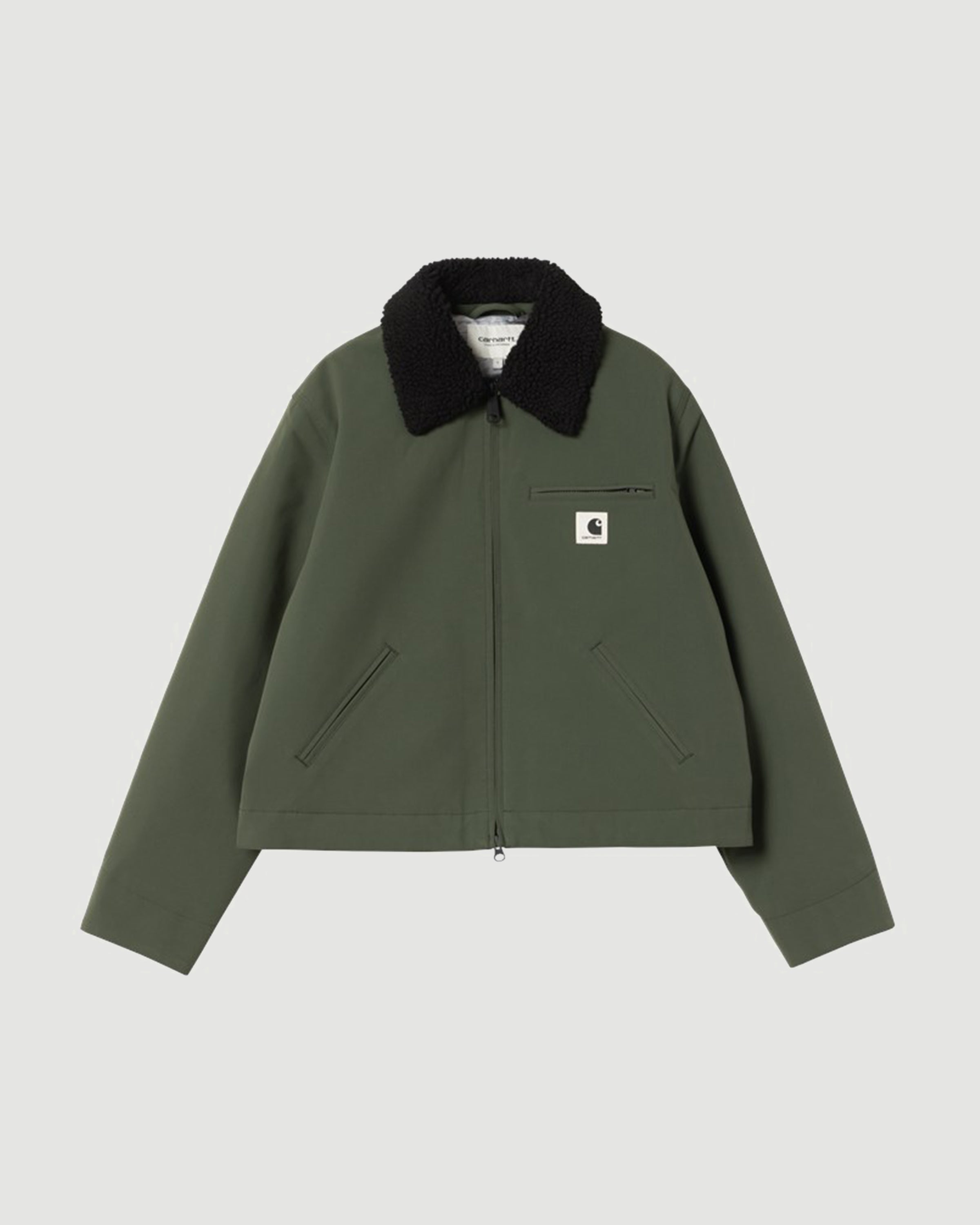 Carhartt WIP W' Newirk Jacket Canvas Opuntia/Wild Dog Print JKT Short Men