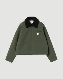 Carhartt WIP W' Newirk Jacket Canvas Opuntia/Wild Dog Print JKT Short Men