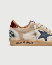 Golden Goose Ballstar Leather Upper White & Blue Star Shoes Sneakers Men