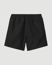 Carhartt WIP Chase Swim Trunks Black and Gold Shorts Men
