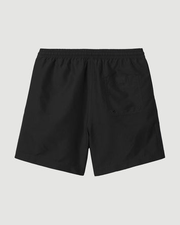Carhartt WIP Chase Swim Trunks Black and Gold Shorts Men