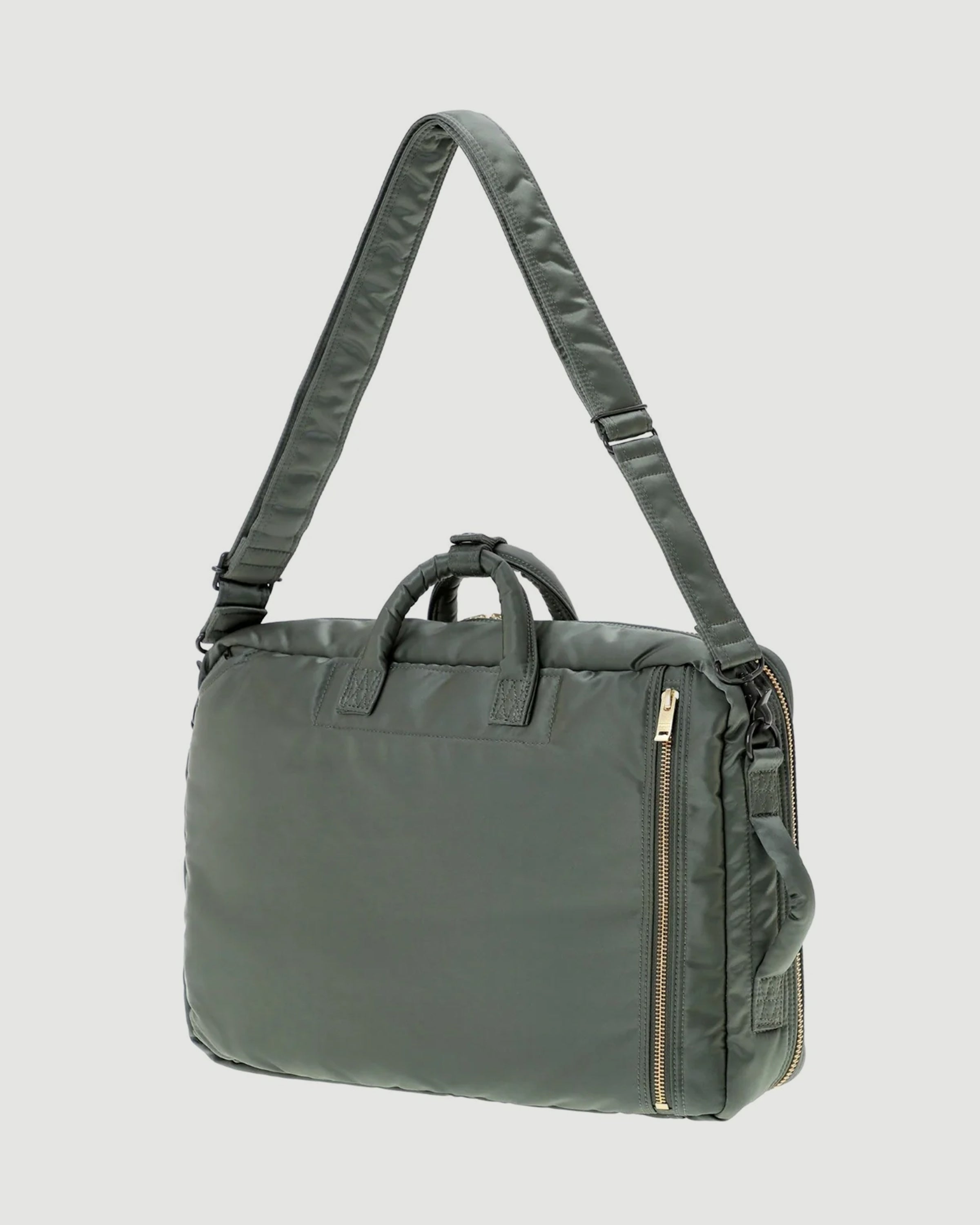 Porter Yoshida Tanker 3Way Document Bag Sage Green Bags Men
