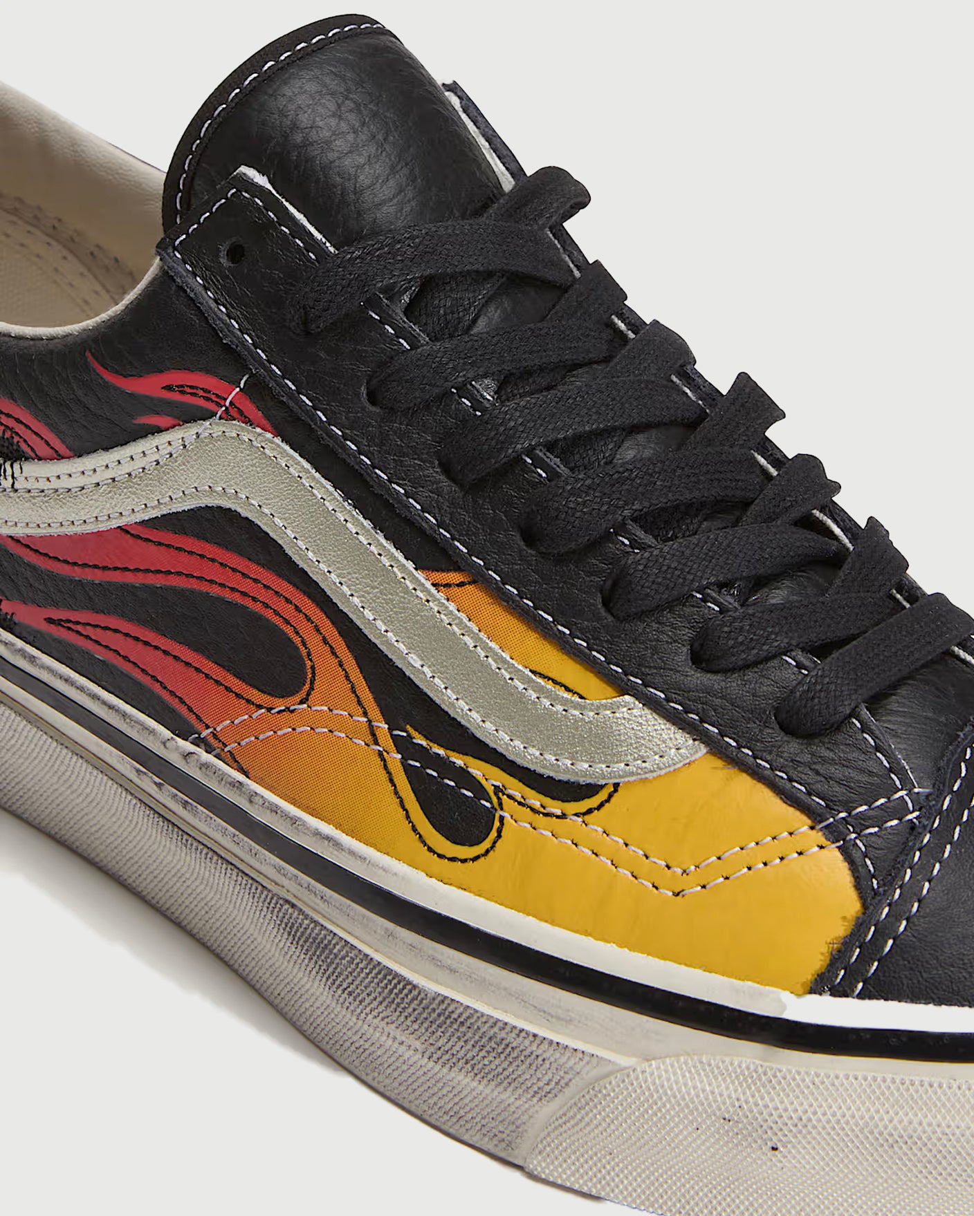 Vans Premium Old Skool LX 36 Archive Flame Black Shoes Sneakers Men