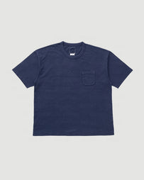 Visvim Jumbo Tee Damaged Navy T-shirt S/S Men