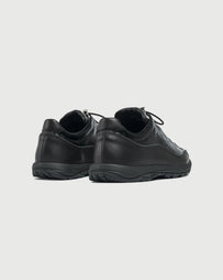 Diemme Licata Black Crackled Patent Leather Shoes Leather Men