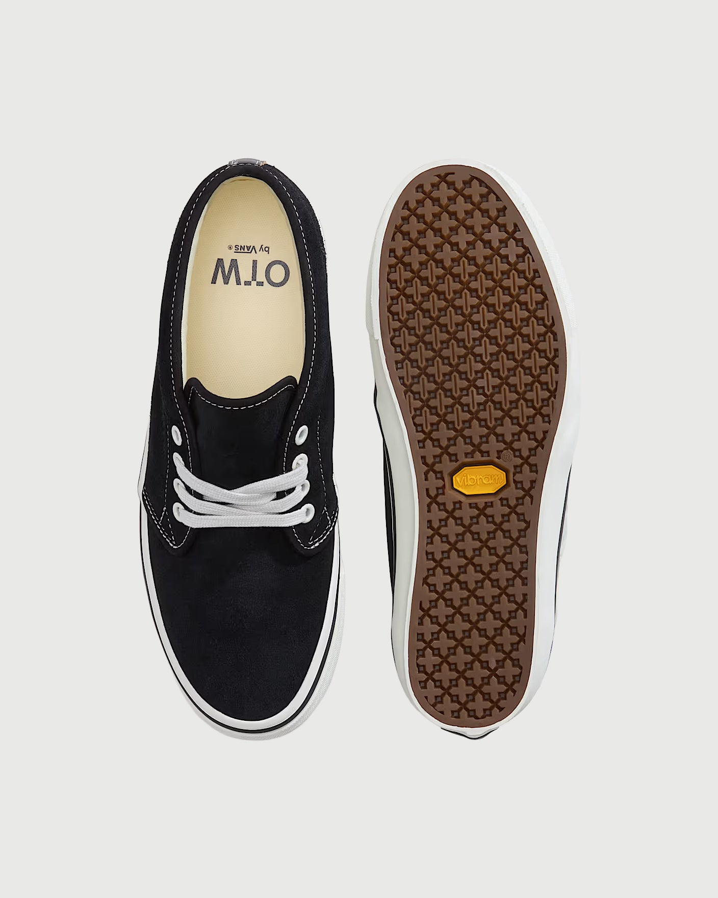 OTW by Vans OTW Chukka 49 Vibram Black Suede Shoes Sneakers Men
