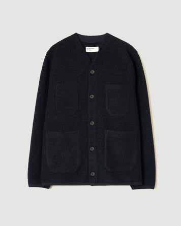 Universal Works Cardigan Indigo Knitwear Men