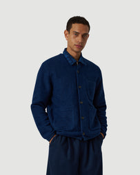 Universal Works Cardigan Navy Knitwear Men