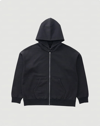 Visvim Ultimate Jumbo SB Hoodie Black F.Z. Sweater Men