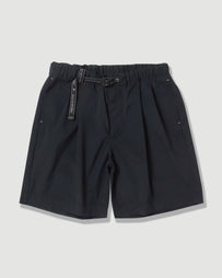 and wander UV cut stretch short pants (M) Black Shorts Men
