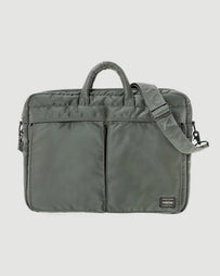 Porter Yoshida Tanker 2Way Document Bag Sage Green Bags Men