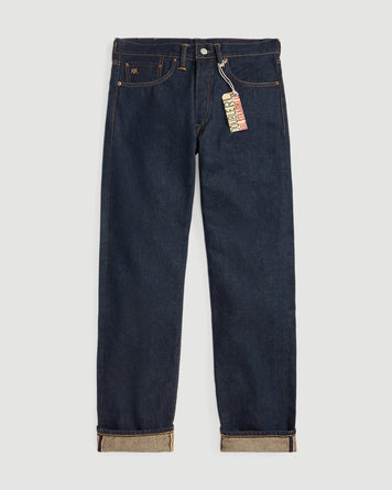 RRL Straight Fit Once Washed Denim Men