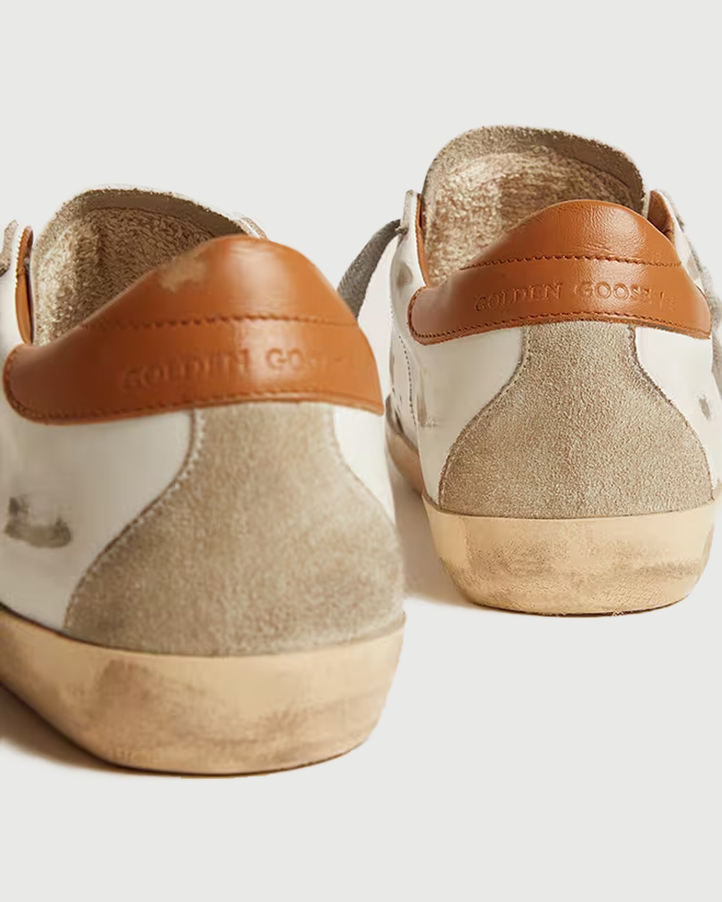 Golden Goose W's Super-star Nappa Upper White & Suede Star Shoes Sneakers Women