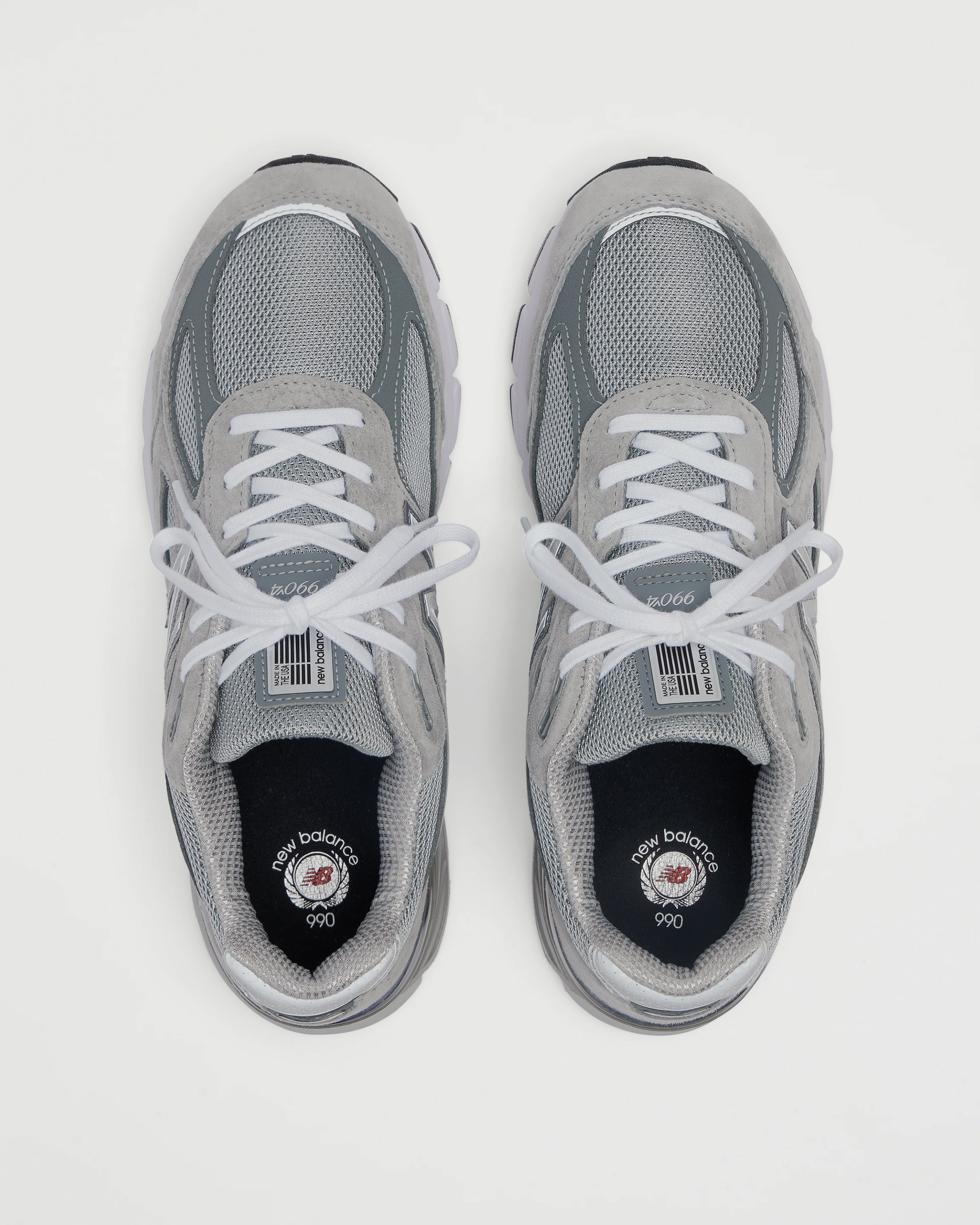 New Balance 990v4 'Made in USA' Grey Shoes Sneakers Unisex