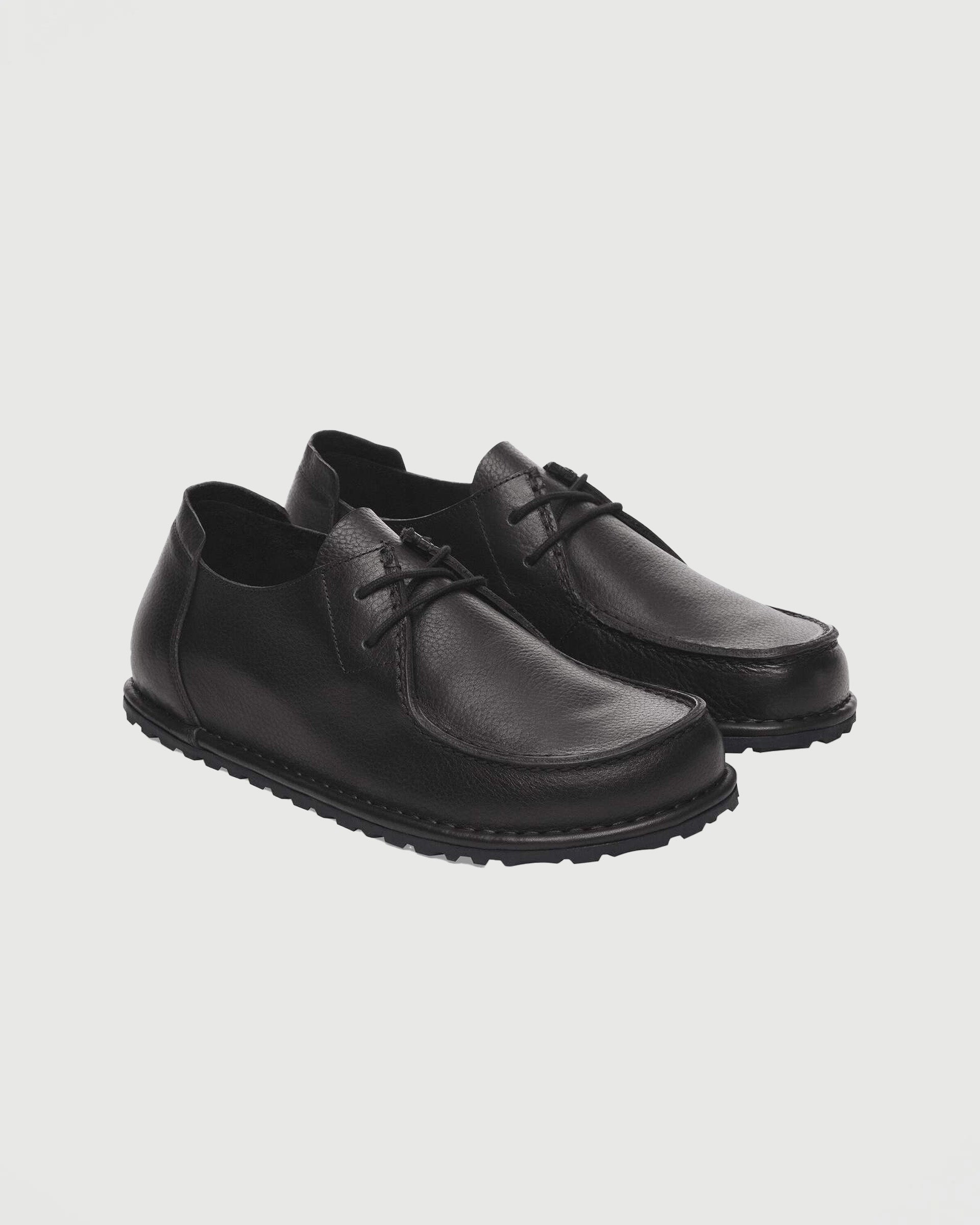 Birkenstock Utti Lace Black Shoes Leather Men