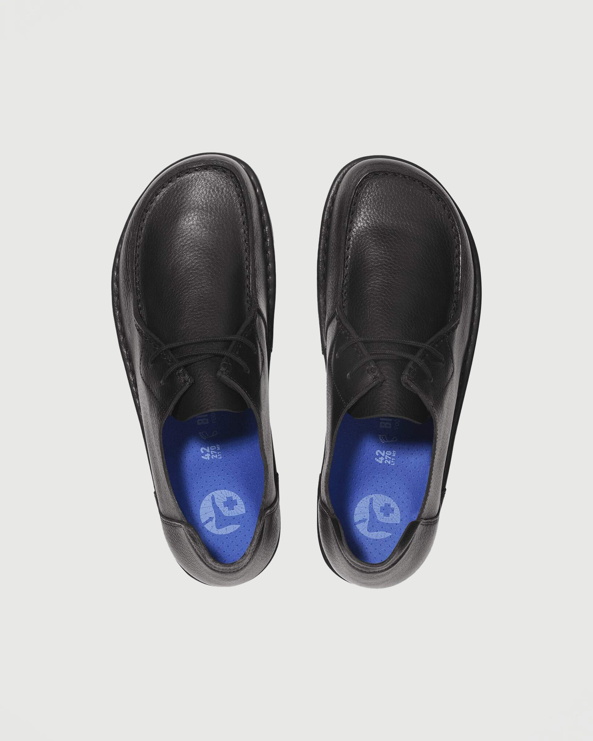 Birkenstock Utti Lace Black Shoes Leather Men