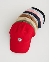 Tenue. Grand Slam Cap Strawberry Red Headwear Unisex One Size