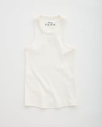 Tenue. Hailey Vintage White T-shirt S/S Women